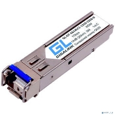 Сетевое оборудование GIGALINK GL-OT-SG14LC1-1550-1310-D Модуль SFP, WDM, 1Гбит/c, одно волокно SM, LC, Tx:1550/Rx:1310 нм, DDM, 14 дБ (до 20 км)