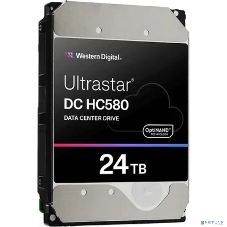 Жесткий диск WD SATA-III 24TB WUH722424ALE6L4 Server Ultrastar DC HC580 (7200rpm) 512Mb 3.5