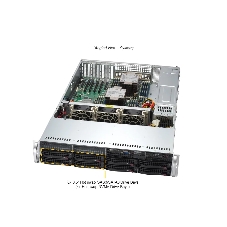 Серверная платформа SuperServer SYS-621P-TRT (X13DEI-T, CSE-825BTS-R1K23LPP1) (LGA-4677, Intel® C741, 16xDDR5 Up to 4TB ECC RDIMM, 8x3.5