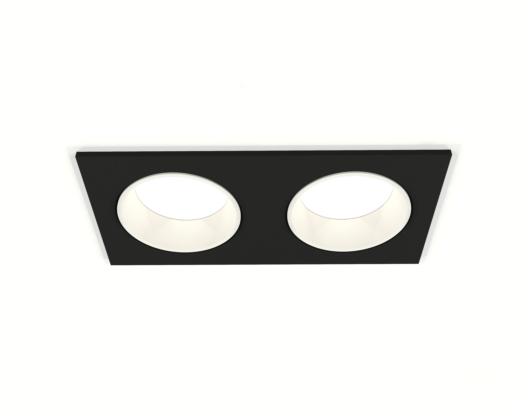 Комплект встраиваемого светильника Ambrella light XC6526001 SBK/SWH черный песок/белый песок MR16 GU5.3 (C6526, N6110)
