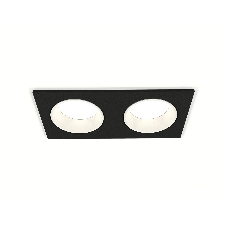 Комплект встраиваемого светильника Ambrella light XC6526001 SBK/SWH черный песок/белый песок MR16 GU5.3 (C6526, N6110)