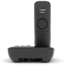 Радиотелефон Dect Gigaset AS690A черный автооветчик АОН