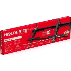 Кронштейн Holder LCD-T6628-B черный Диагональ: от 32-70. до 45кг. от стены: 57мм. Угол наклона:+2⁰ + 15⁰, Поворот:0⁰ Vesa  600*400, 400*400, 400*200, 400*300, 300*300, 200*300, 200*200, 100*100