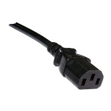 Провод Lanmaster LAN-PP13/SHA-2.0-BK проводник.:2 черный 2м