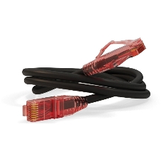 Патч-корд Hyperline PC-LPM-UTP-RJ45-RJ45-C5e-5M-LSZH-BK Патч-корд U/­UTP, Cat.5е, LSZH, 5 м, черный 