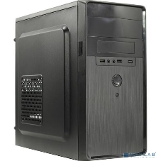 Компьютерный корпус Minitower ExeGate EX286424RUS BA-309-350W-8 (mATX, БП AA350 с вент. 8см, 2хUSB, HD аудио, черный)