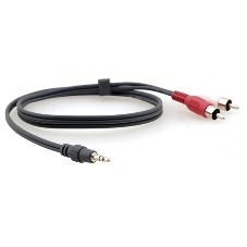 Переходный кабель 95-0122015 Kramer Electronics C-A35M/2RAM-15 3.5mm Audio на 2 RCA (Вилка - Вилка), 4.6 м