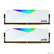 Оперативная память XPG Lancer, DDR5, 64GB (2x32GB), 6000MHz, CL30, DIMM, с радиаторами, RGB, белый
