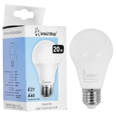Светодиодная (LED) Лампа Smartbuy-A60-20W/4000/E27 (SBL-A60-20-40K-E27)