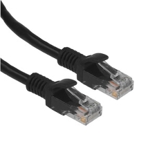 Патч-корд медный UTP Cablexpert PP10-7.5M/BK cat.5e, 7.5м, литой, многожильный, черный