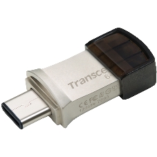Флешка USB Transcend 64Gb JetFlash 890, USB Type-C, OTG ,Металл