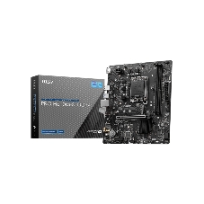 Материнская плата MSI PRO H610M-S DDR4, LGA 1700, Intel H610, 2xDDR4, 2xSATA, 1xM.2, 1xPCIe 4.0 x16, 1xPCIe 3.0 x1, 1xHDMI, 1x1Gb LAN, 4xUSB 2.0, 2xUSB 3.2 Gen 1, 3x3.5 мм, 7.1, Micro-ATX