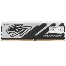 Оперативная память Apacer Panther RGB, DDR5, 16GB (1x16GB), 6000 MHz, CL40, с радиатором, черно-серый, RGB