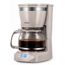 Кофеварка капельная Kitfort КТ-7488 зеленый, исп. кофе - молотый, 0.6 л, 600 Вт
