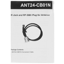 Антенна D-Link ANT24-CB01N/LMR2/A1A Кабель-переходник длиной 0,5 м с разъемами N Jack/RP-SMA Plug для антенны