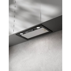 Встраиваемая вытяжка Kuppersberg INLINEA 60 B, 54х17х28 см, отвод/рециркуляция, 650 м3/ч, черный цвет