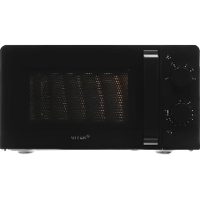 Микроволновая печь Vitek VT-MW0920 черный, 20 л, 700 Вт, переключатели — поворотный механизм