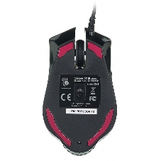 Мышь проводная A4Tech Bloody Q51 черный, 3200 dpi, USB, кнопки - 8