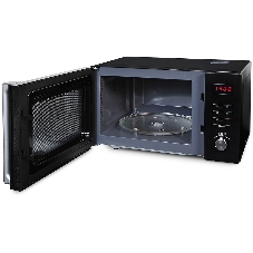 Микроволновая печь Hyundai HYM-M2062 черный, 23 л, 800 Вт, переключатели - кнопки, поворотный механизм