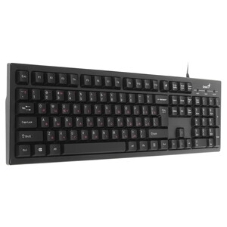 Клавиатура проводная Genius Smart KB-101, USB, черный
