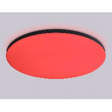 Умный светодиодный светильник FZ2006 BK черный IP54 30W 3000K-6500K+RGB Wi-Fi Алиса/Tuya/Smart Home/Alexa D450*60 (ПДУ ИК)