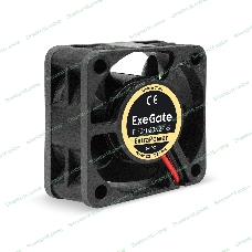 Вентилятор для корпуса ExeGate ExtraPower EP04020S2P-5 черный, 40 мм, 7000 об/мин, 30.5 дБ, 2 pin