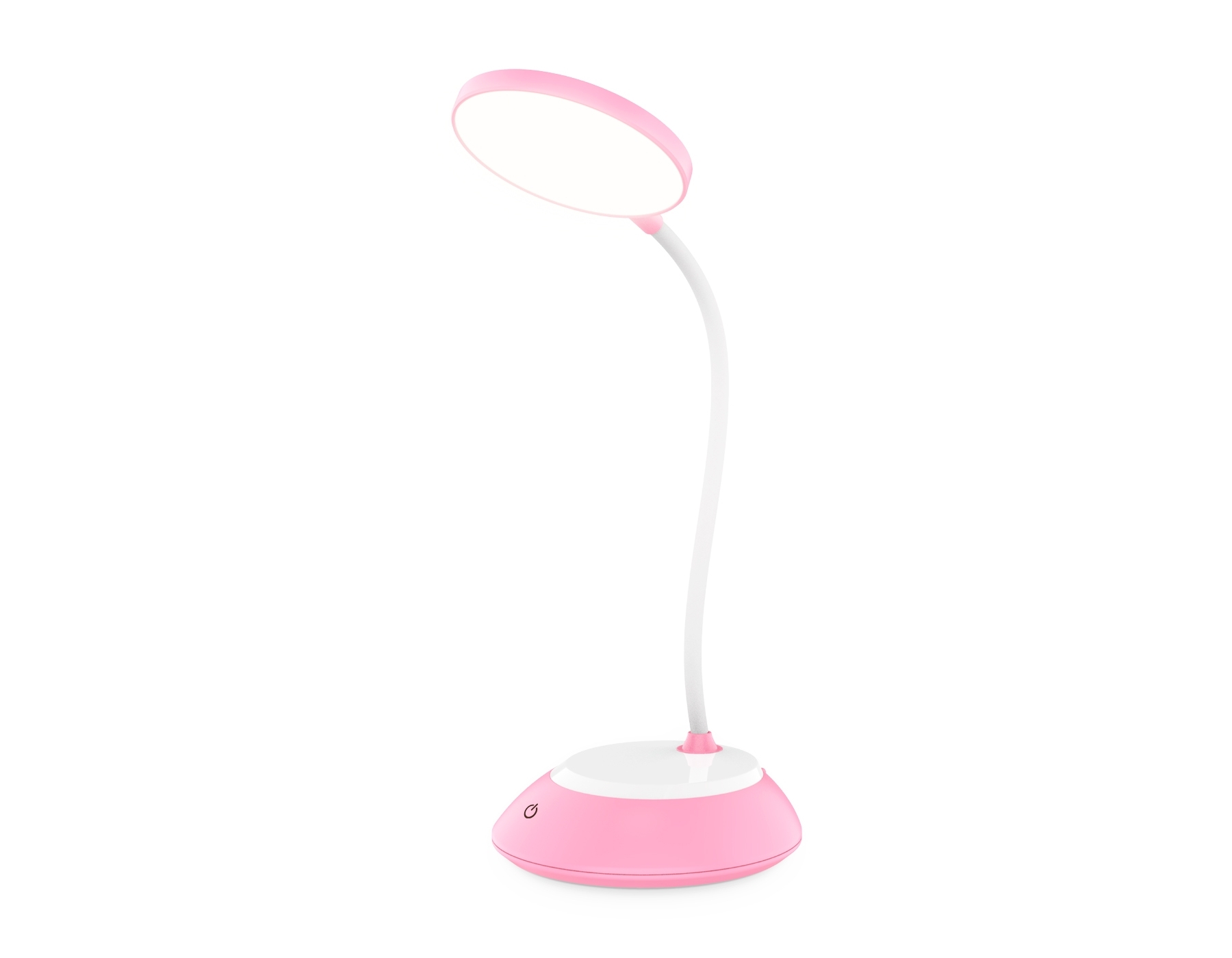 Светодиодная настольная лампа Ambrella light DE603 PI/WH розовый/белый LED 2800-6500K 5W
