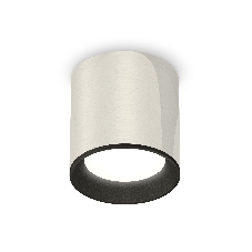 Светильник Ambrella Light XS6305002 PSL/SBK серебро полированное/черный песок MR16 GU5.3 (C6305, N6102)