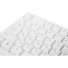 Клавиатура проводная Acer OKW301 (ZL.KBDCC.01B), USB, белый