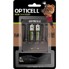 Аккумулятор + зарядное устройство Opticell Turbo АА 2600 mAh AA/AAA 2600mAh (2шт) блистер