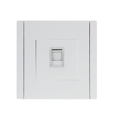 Розетка компьютерная RJ45 кат.6 IEK FORTE&PIANO FP231 белый