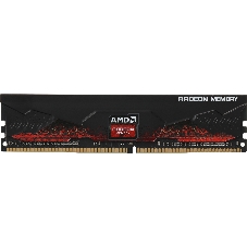 Оперативная память AMD Radeon R7, DDR4, 16GB, 2666MHz, CL16, DIMM, с радиатором, черный
