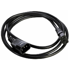 Шнур питания NTSS NTSS-PC13143 C13-С14 проводник.:3x1мм2 1м 220/250В 10А черный