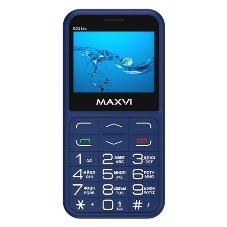 Мобильный телефон Maxvi B231ds синий
