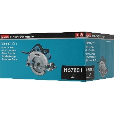 Пила дисковая Makita HS7601, 1200Вт,5200об\м,диск-ф190х30мм,рез-66мм,4.0кг,кор