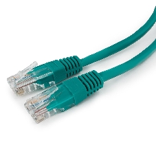 Патч-корд UTP Cablexpert cat.5e, 1.5м, литой, многожильный, зеленый