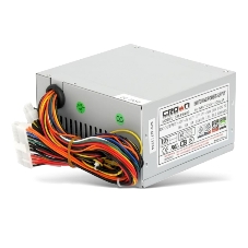 Блок питания CROWN CM-PS400W (20+4in, 80мм FAN, SATA*2, PATA(big Molex)*4, FDD*1, 4+4pin, Lines 1x12V OEM)