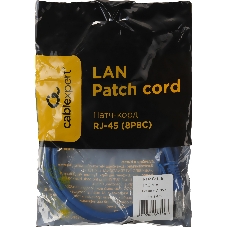Патч-корд FTP Cablexpert cat.6, 1м, литой, многожильный, черный