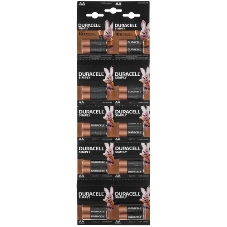 Батарейка AA/ Батарейка Duracell SIMPLY LR6 AA BL20 (2*10) Alkaline 1.5V отрывные (20/200/16000) (20 шт.)
