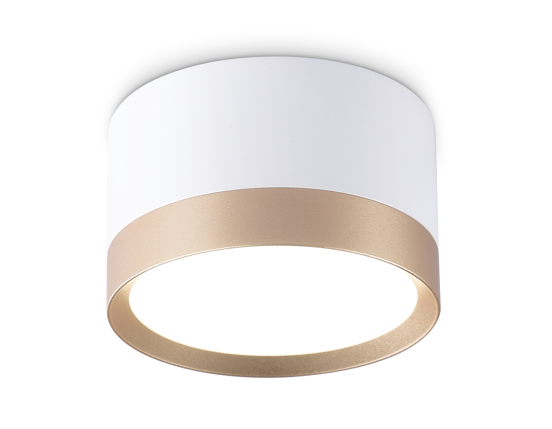 Светильник Ambrella light TN52355 WH/GD белый/золото GX53 max 12W D82*50