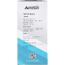 Гарнитура A4Tech Fstyler FH300U чёрный, проводная, USB, подсветка