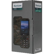 Мобильный телефон Xenium X300 зеленый камуфляж