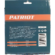 Щетка дисковая Patriot 813010013 d=180мм d(посад.)=22.23мм (угловые шлифмашины) (упак.:1шт)