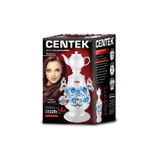 Самовар Centek CT-0091 A (белый+рисунок) 4.0л, 2300 Вт, поддерж.t + LED индикатор