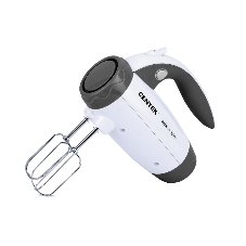 Миксер Centek CT-1114 (белый/серый) 350Вт, 6 скоростей+турбо, взбивание/замешивание