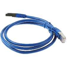 Патч-корд FTP Cablexpert cat.6, 1м, литой, многожильный, черный