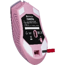 Мышь беспроводная Defender Pandora GM-502 розовый, 3200 dpi, радиоканал, USB, кнопки - 7