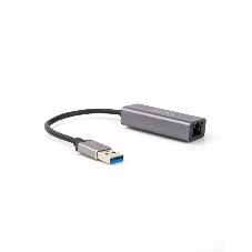 Кабель-переходник USB 3.0 (Am) --> LAN RJ-45 Ethernet 1000 Mbps, Aluminum Shell,Telecom TU312M