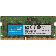 Оперативная память Crucial, DDR4, 8GB (1x8GB), 3200 MHz, CL22, без радиатора, SO-DIMM, OEM