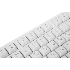 Клавиатура проводная Acer OKW301 (ZL.KBDCC.01B), USB, белый